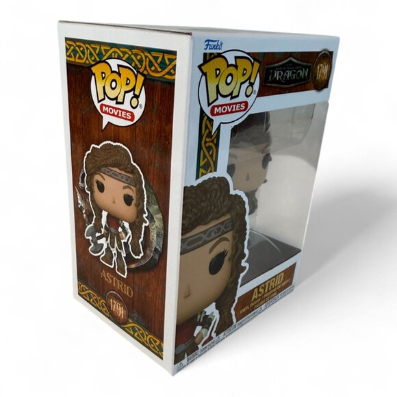 Funko Pop Movies Astrid #1791 Vinyl Figure From How To Train Your Dragon - Picture 8 of 8